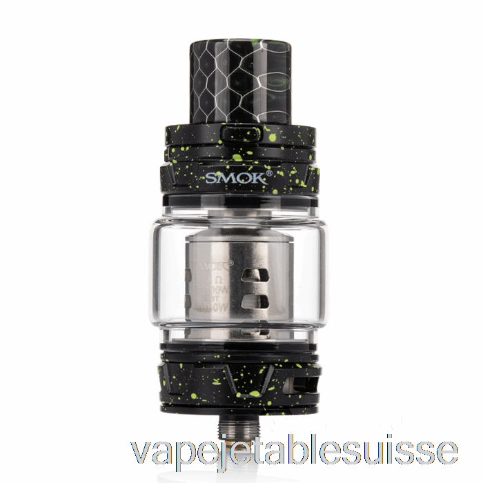 Vape Suisse Smok Tfv12 Prince Réservoir Sub-ohm Noir Avec Spray Vert
